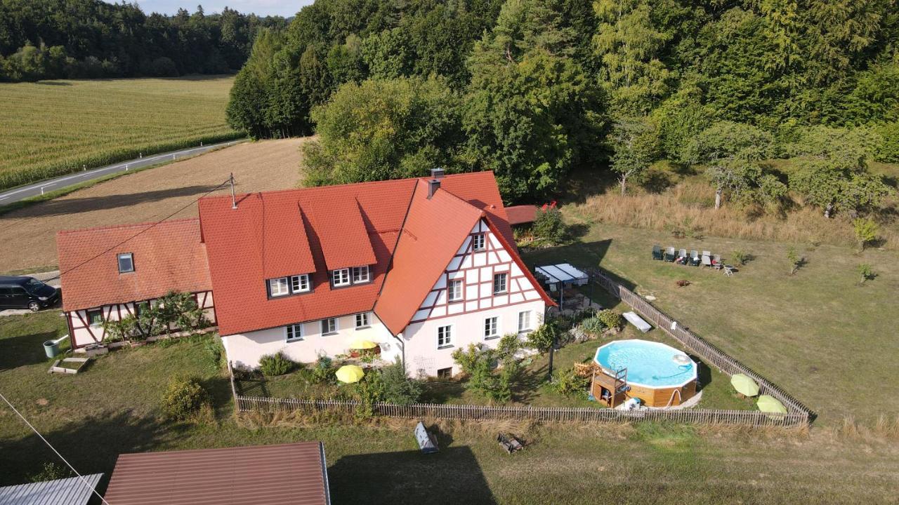 Ferienwohnungen Wastl Fraenkische Schweiz Hiltpoltstein エクステリア 写真